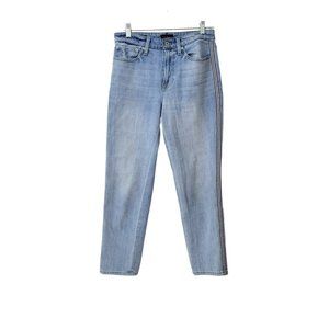 Talbots Modern Ankle Jeans with Striped Ribbon Trim